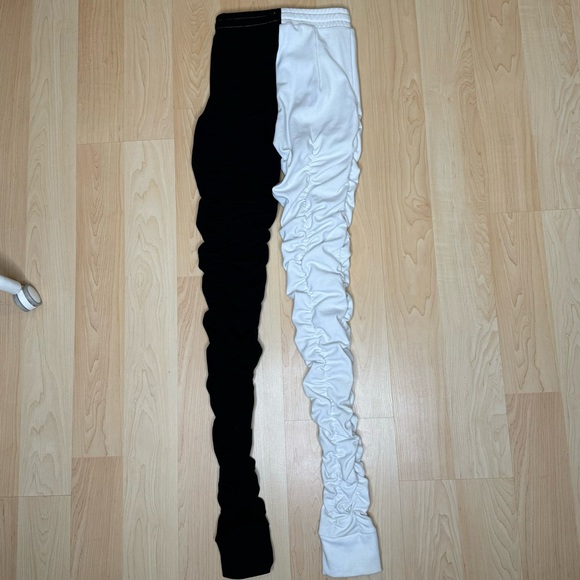 Ruched leggings - duo tone - Picture 2 of 5